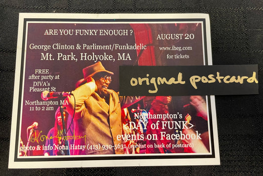 George Clinton & Parliment/Funkadelic - Event Post Card