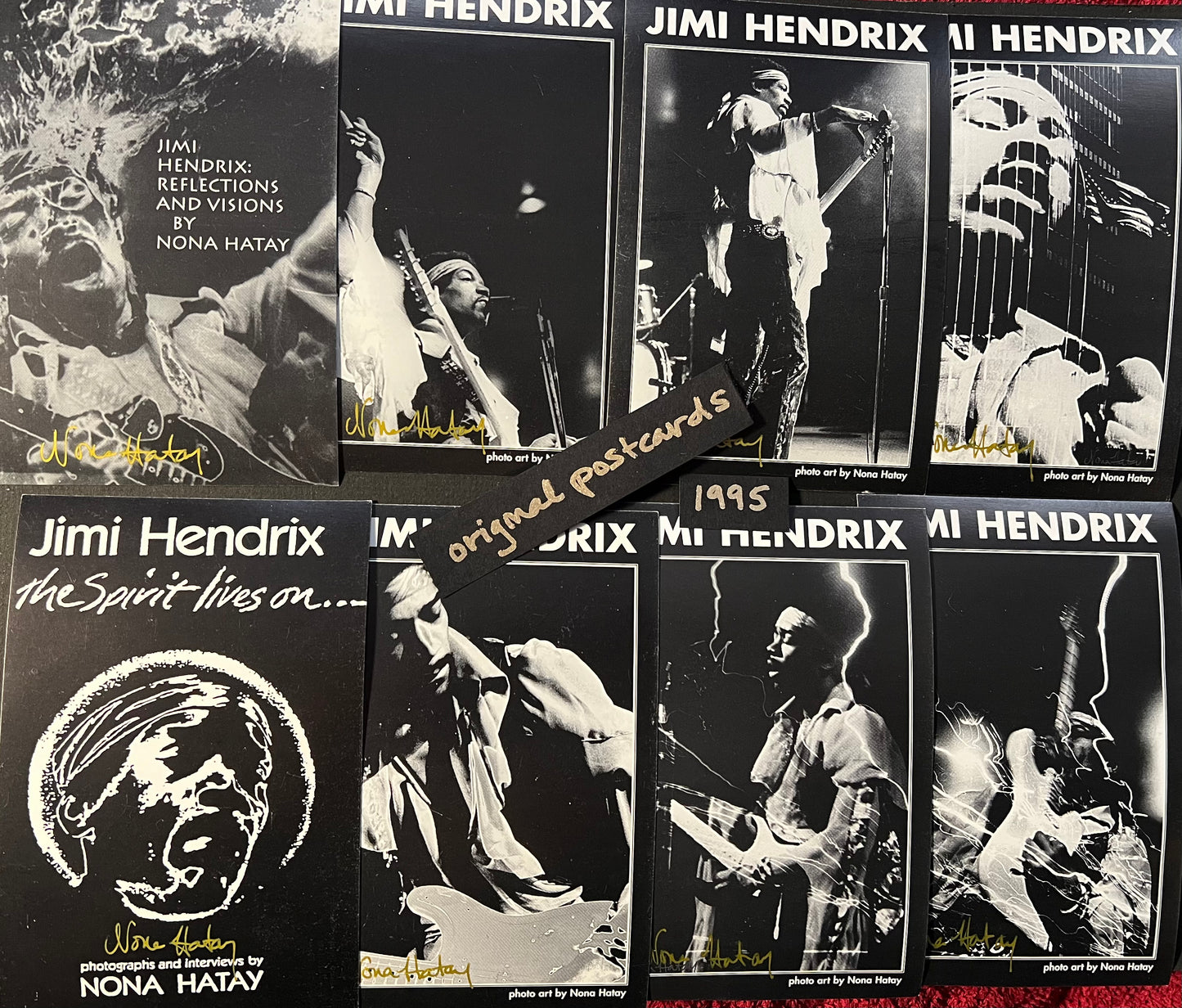Jimi Hendrix - Unique Full Collection Post Cards