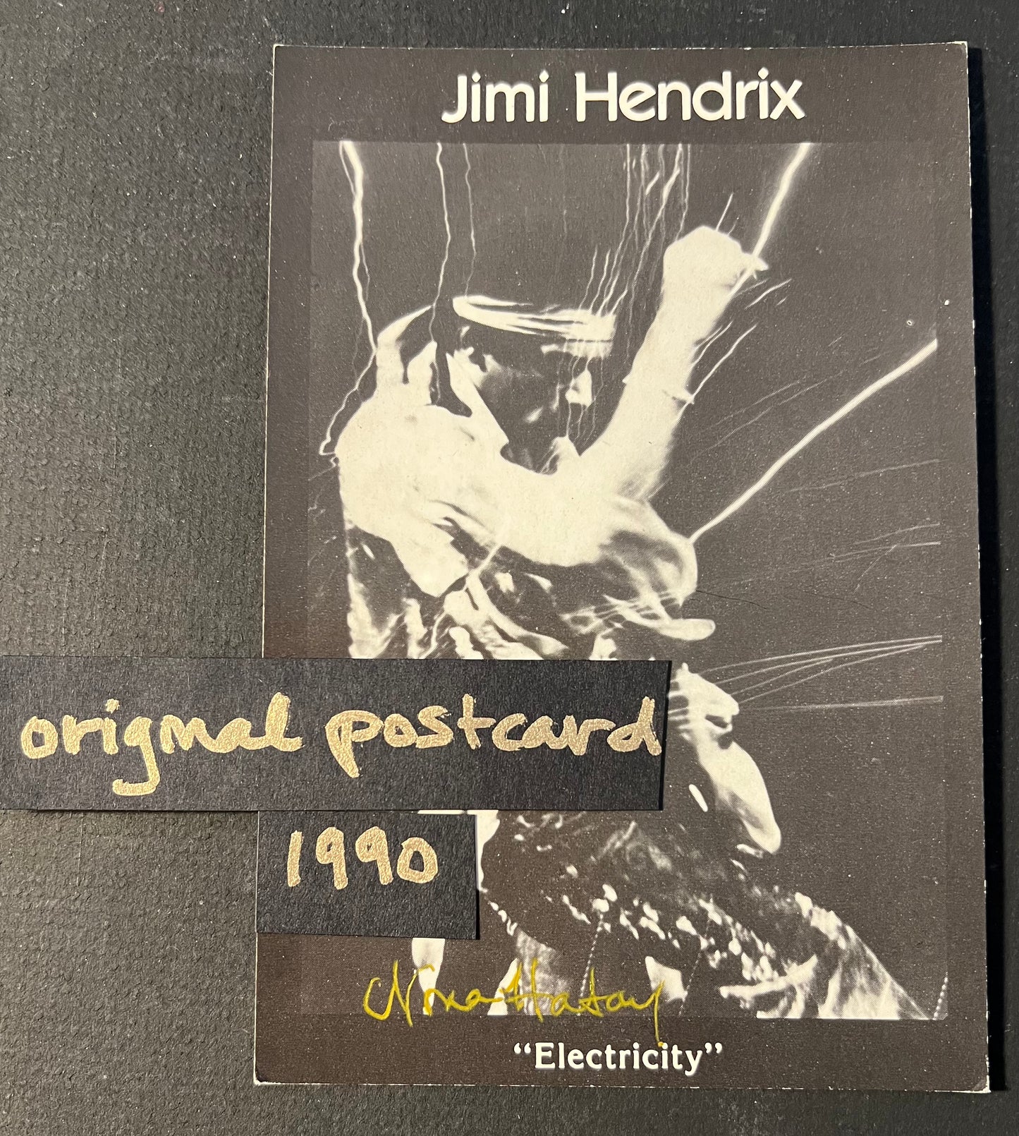 Jimi Hendrix - Electricity #1 Post Card
