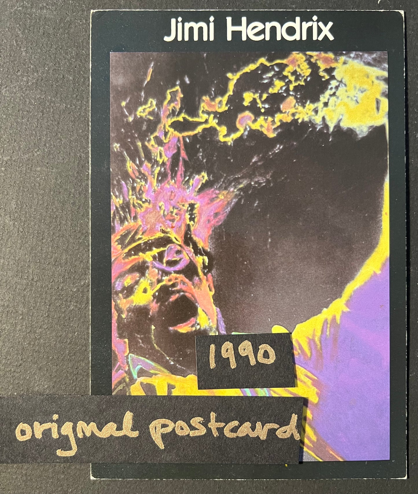 Jimi Hendrix - Purple Haze Post Card