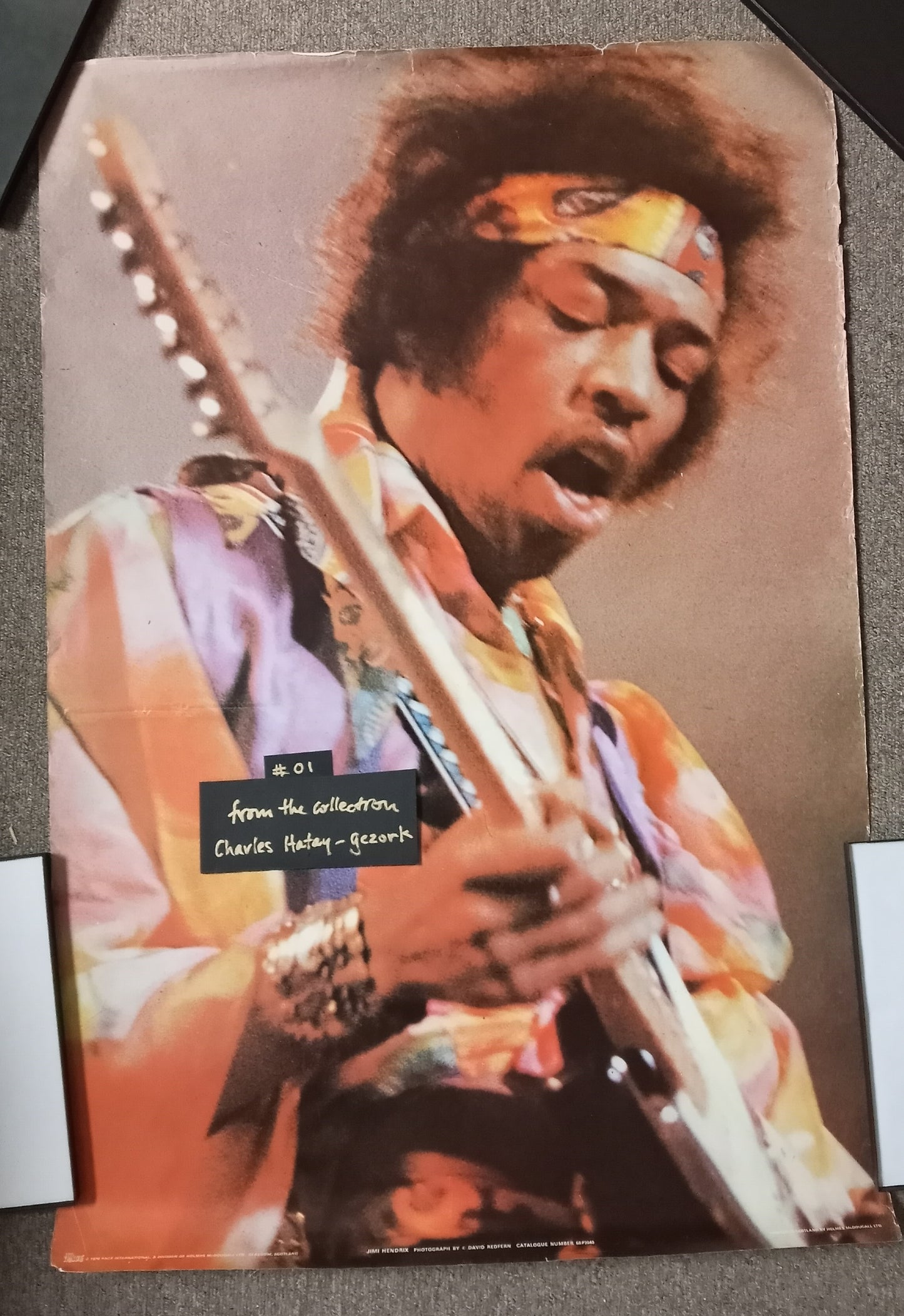 Jimi Hendrix - Very Rare - Photographed by David Redfern - 1970