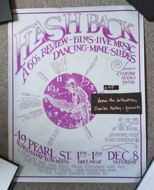 Jimi Hendrix - Very Rare Vintage Poster - “Flashback - A 60’s Review”