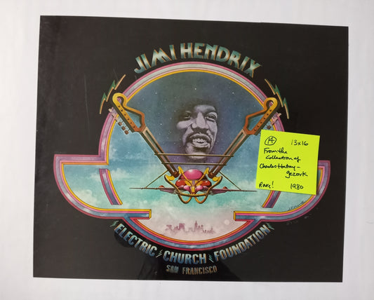 Jimi Hendrix - EXTREMELY RARE - Electric Church Foundation, Limited Edition Proof
